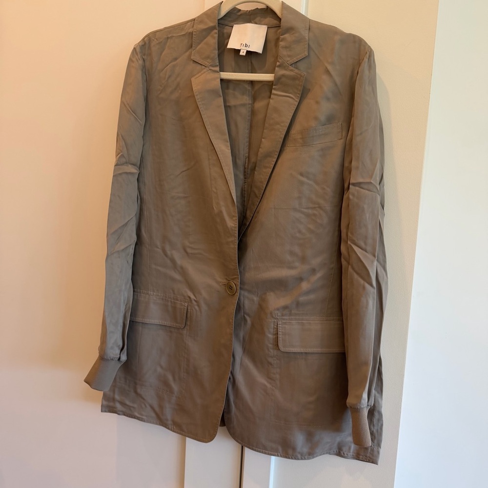 Tibi Tan Blazer